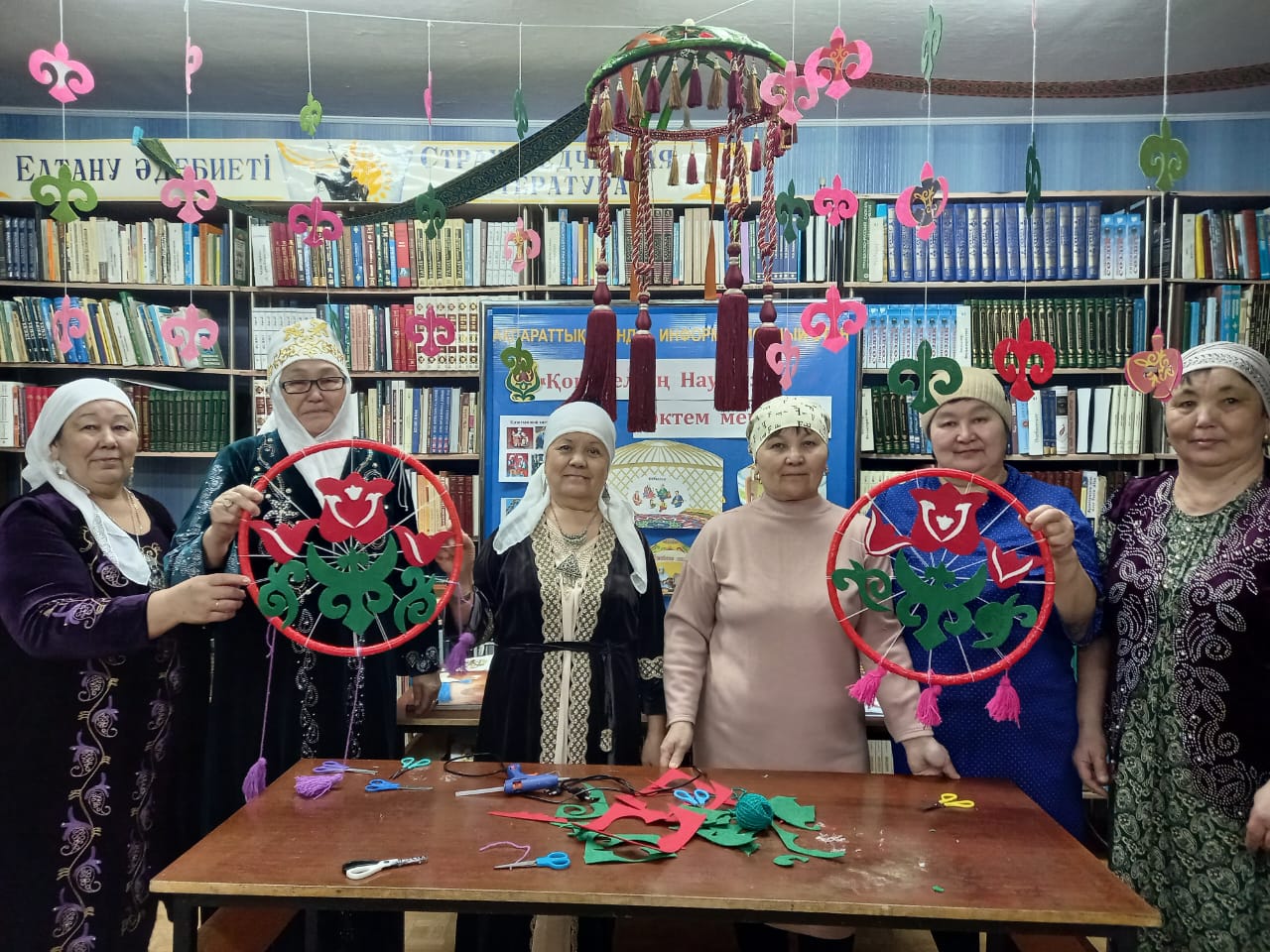 Кітап көрмесі: «Көш келдім Наурыз көктем мерекесі»