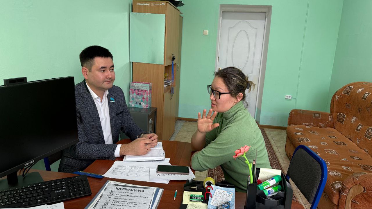 № 7 округтің сайлаушыларымен кездесу өткізілді