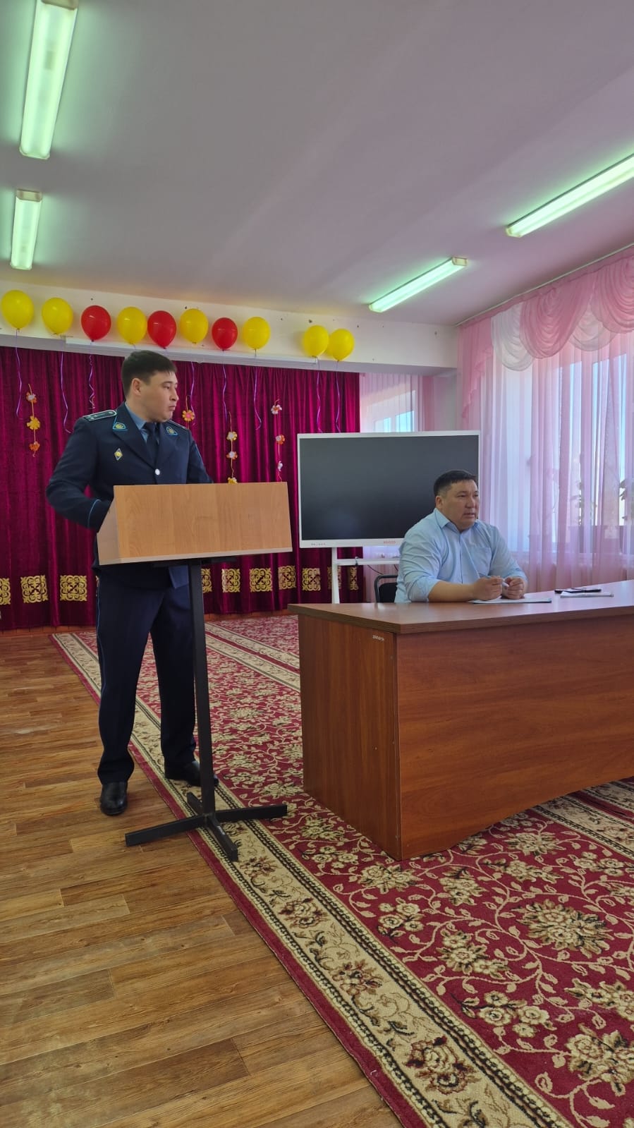 Ақши ауылы тұрғындарымен кездесу өтті