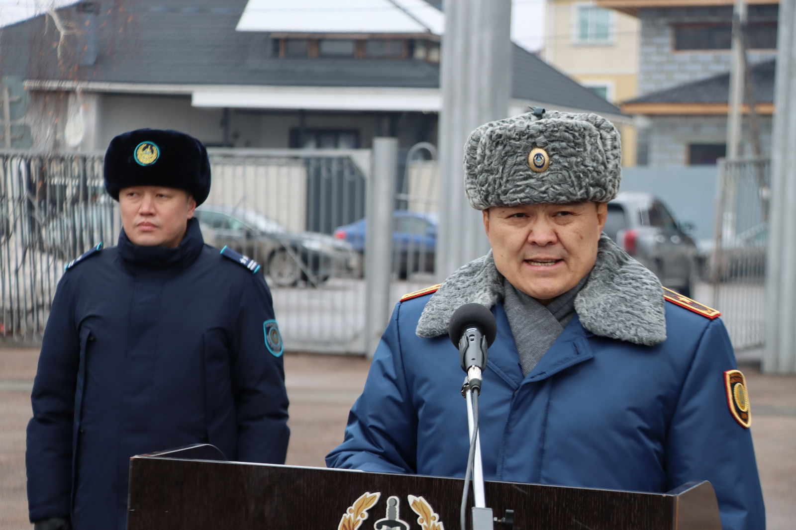 ПД бастығы Петропавлда полиция қызметкерлерінің мерекеге даярлығын тексерді