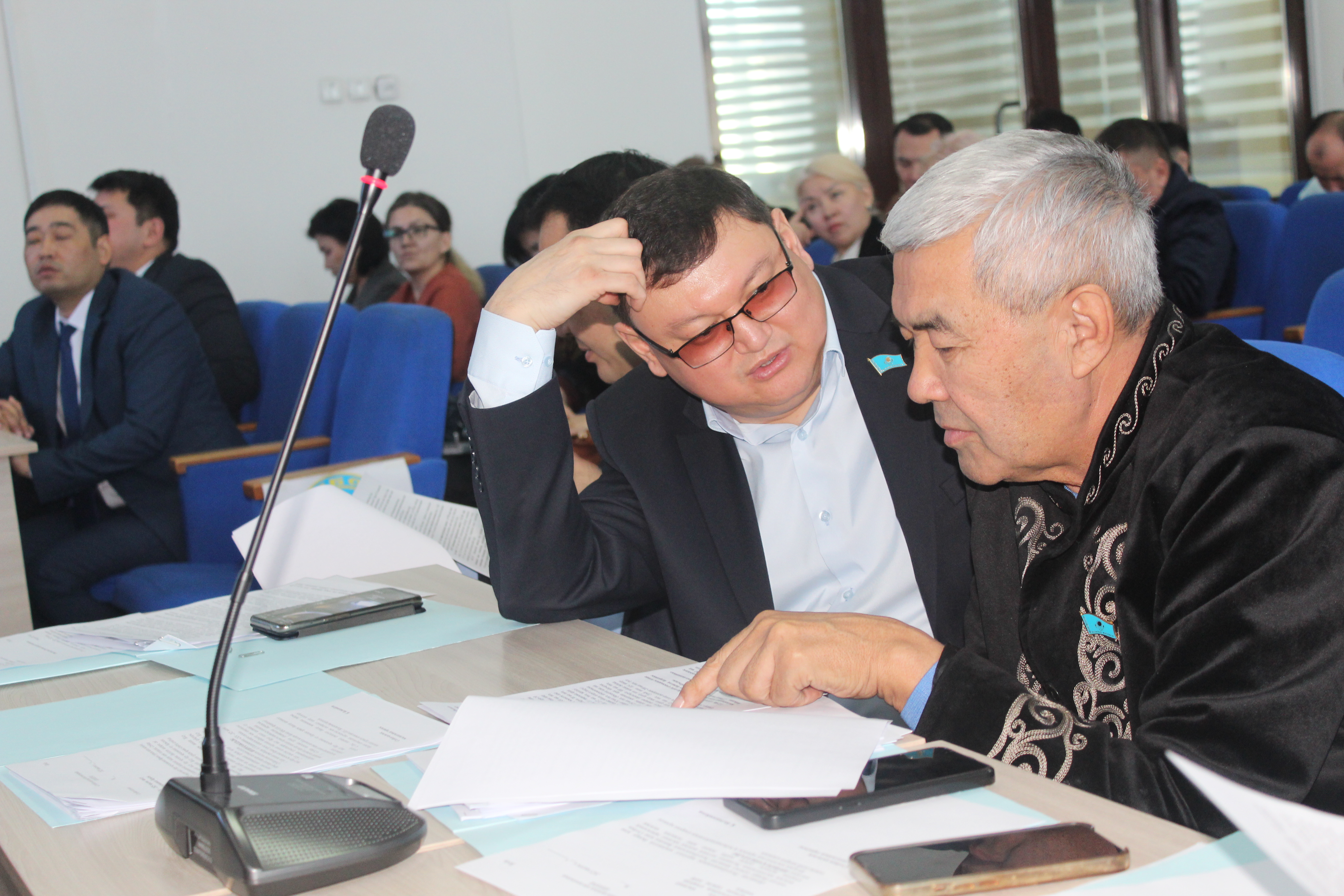 19 наурызда мәслихат төрағасы Қ.Балмағамбетов қалалық мәслихаттың кезекті 24-сессиясын өткізді