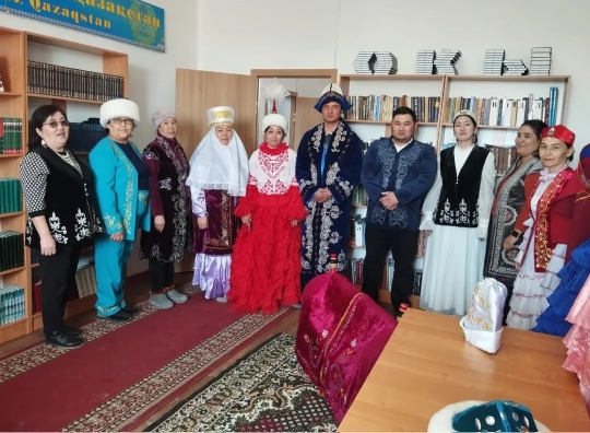18 наурыз күні Наурызнама жоспары бойынша Үлттық киім насихаттау күні өткізілді.