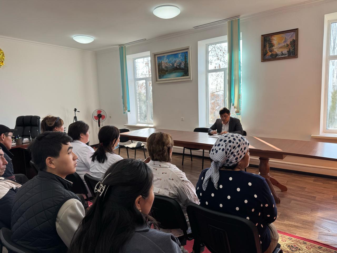 Публичное обсуждение отчета деятельности ГУ «Аппарат акима Согетинского   сельского округа» по вопросам оказания государственных услуг за 2024 год