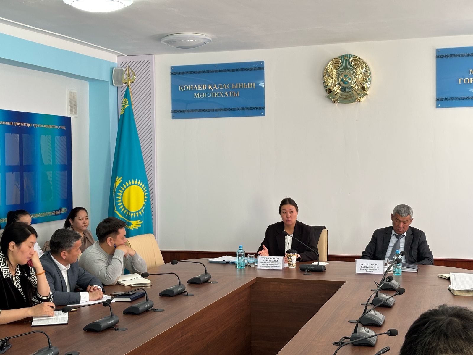 Қонаев қаласы әкімдігінде ҚР ӘРПК нормаларын сақтау бойынша кеңес өтті