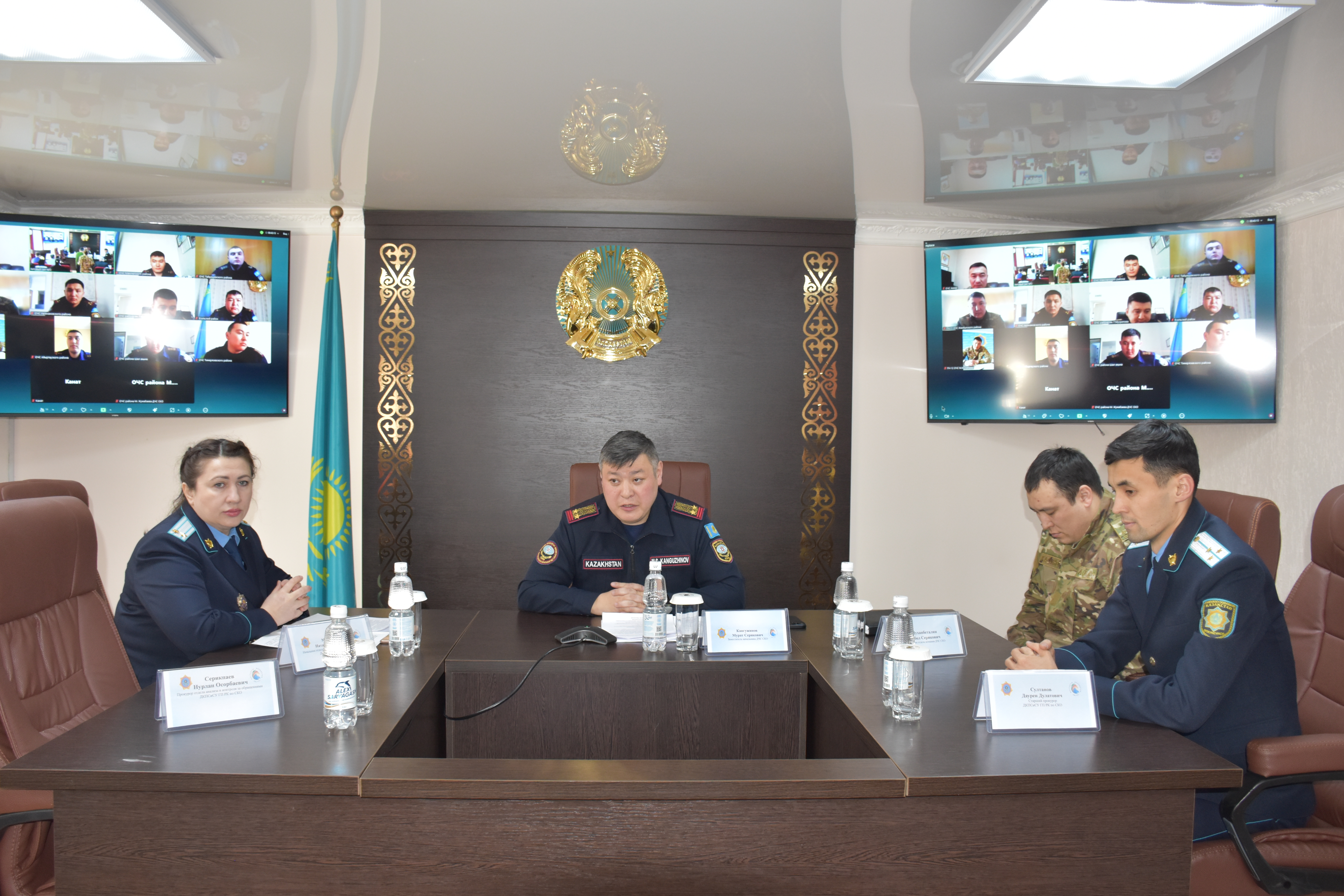 Солтүстік Қазақстан облысы Төтенше жағдайлар департаменті Қазақстан Республикасы Бас прокуратурасының Құқықтық статистика және арнайы есепке алу комитетінің Солтүстік Қазақстан облысы бойынша департаменті мамандарының қатысуымен жиын өткізді.