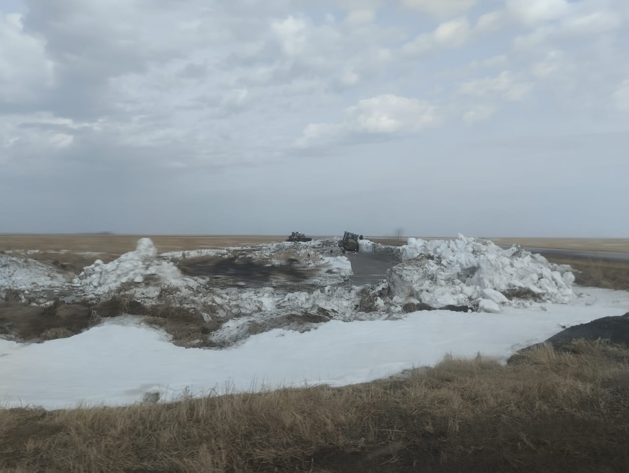 Арықты қардан тазалау