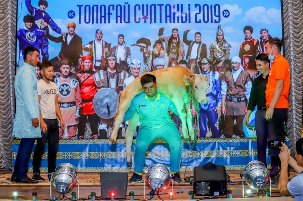 Ұлттық спортта рекорд орнатқан спортшы