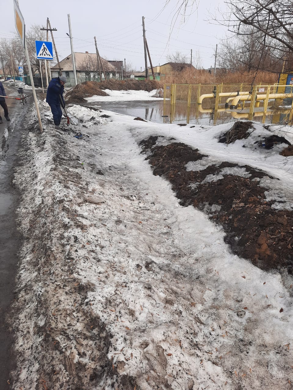 Құсмұрын кенті арықтарын тазарту, "оңтүстік"жағы