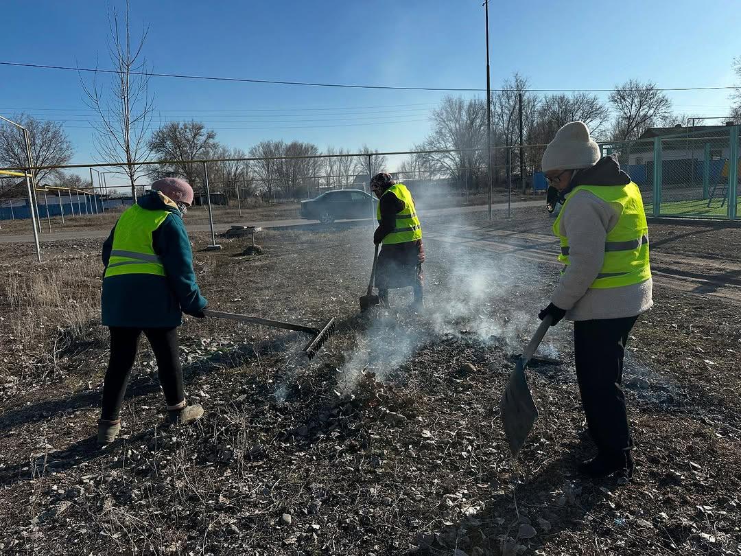 Ауылымыздың көркі – оның тазалығында!