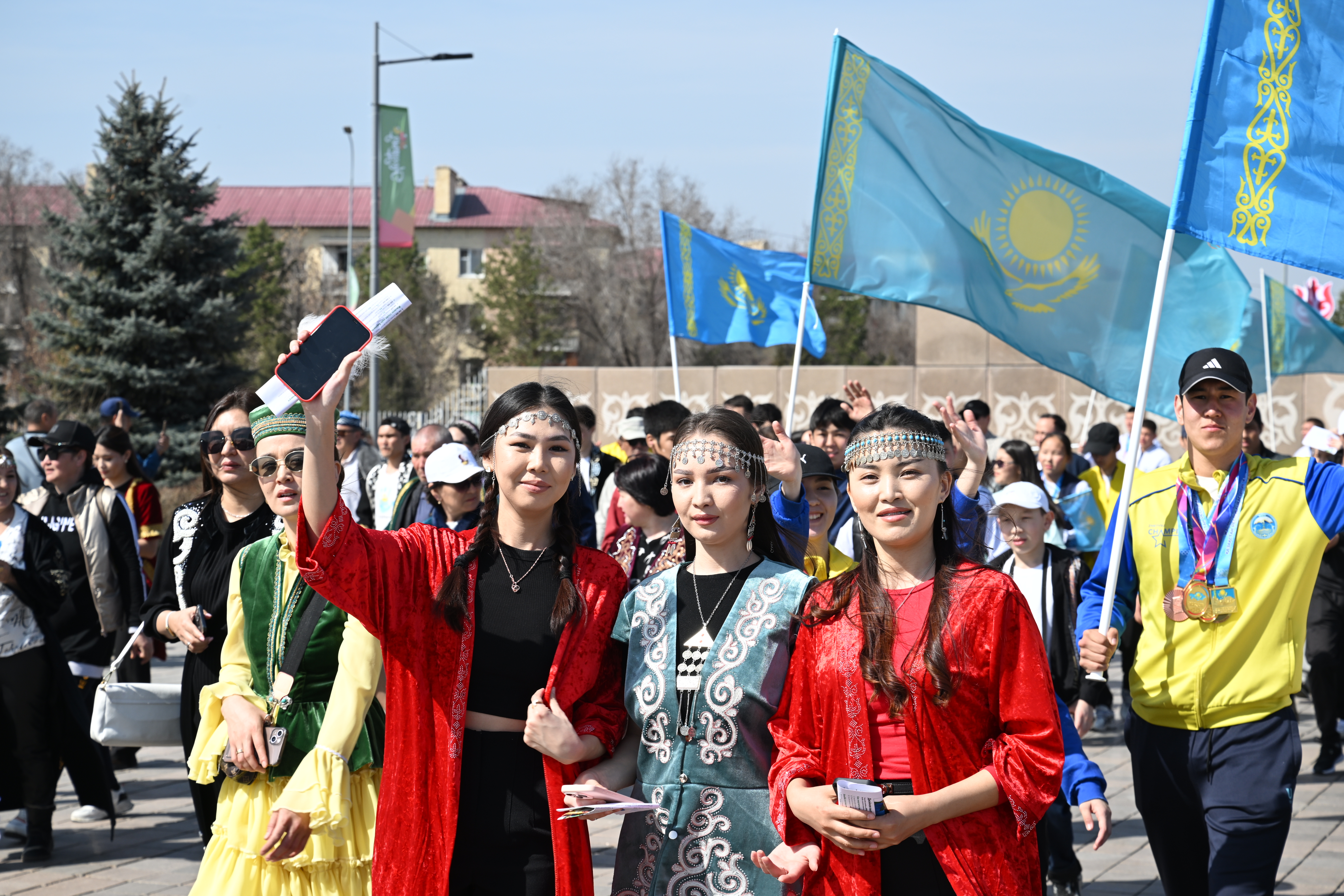 Жетісу облысында бір мезгілде 3200 адам қатысқан «Наурыз керуені»  өтті