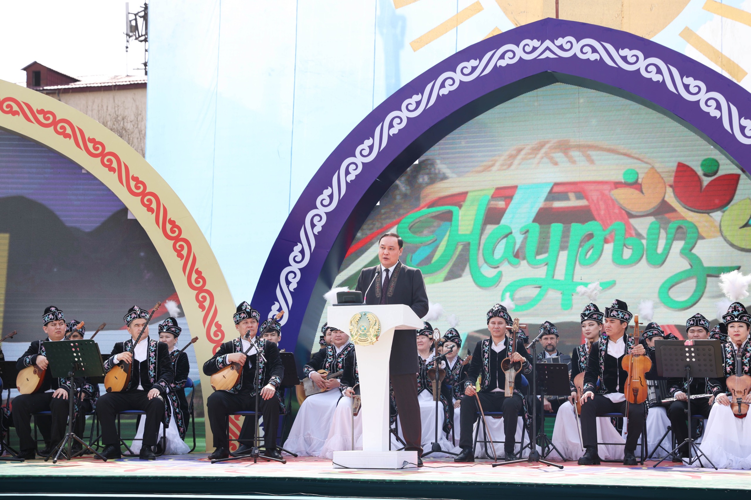 Жамбыл облысында әз-Наурыз мерекесі кең көлемде атап өтілді