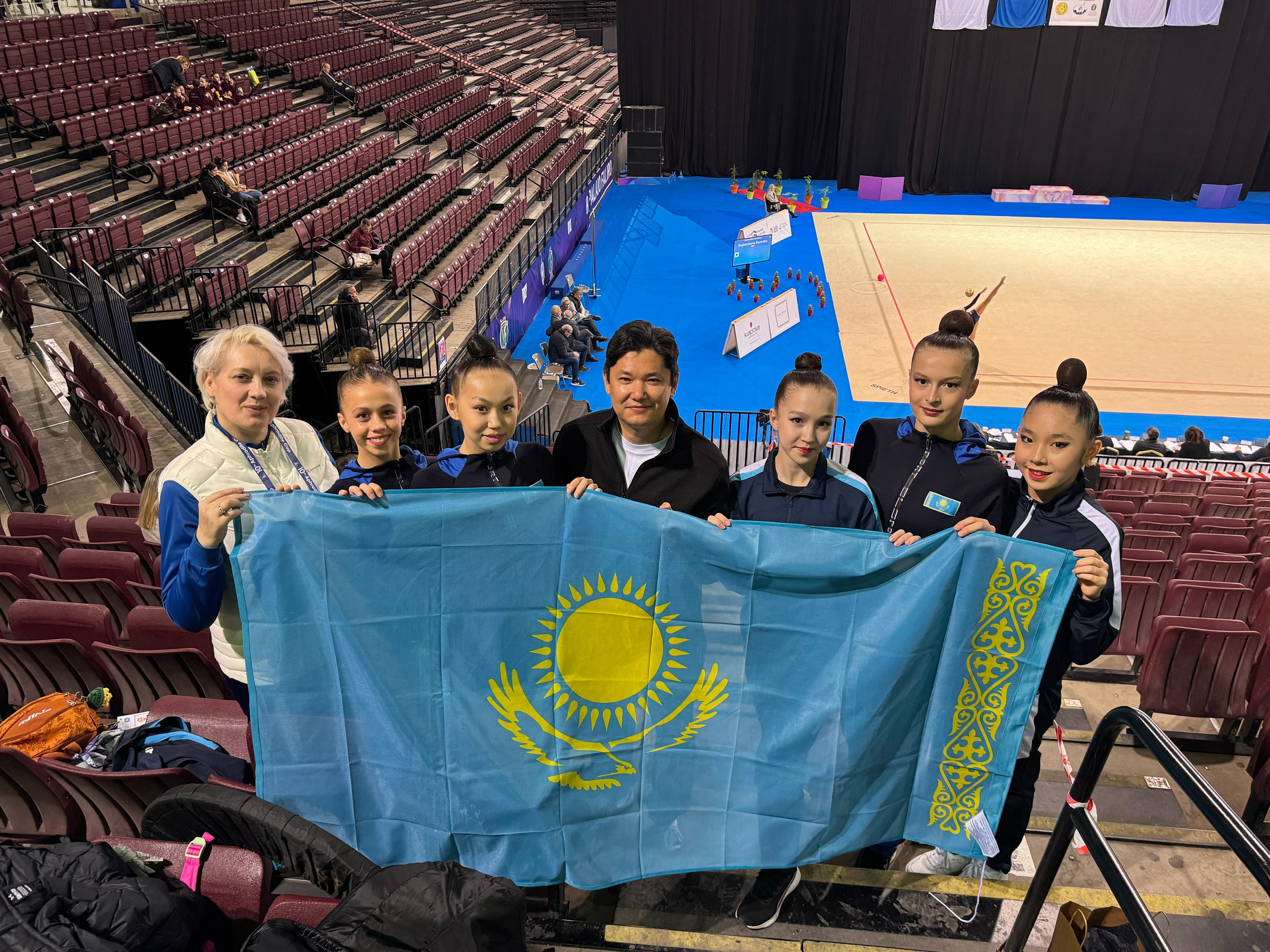 Қазақстандық гимнастшылар Афинада өткен «Aphrodite Cup 2025» халықаралық турнирінде жарқын жеңіске жетті