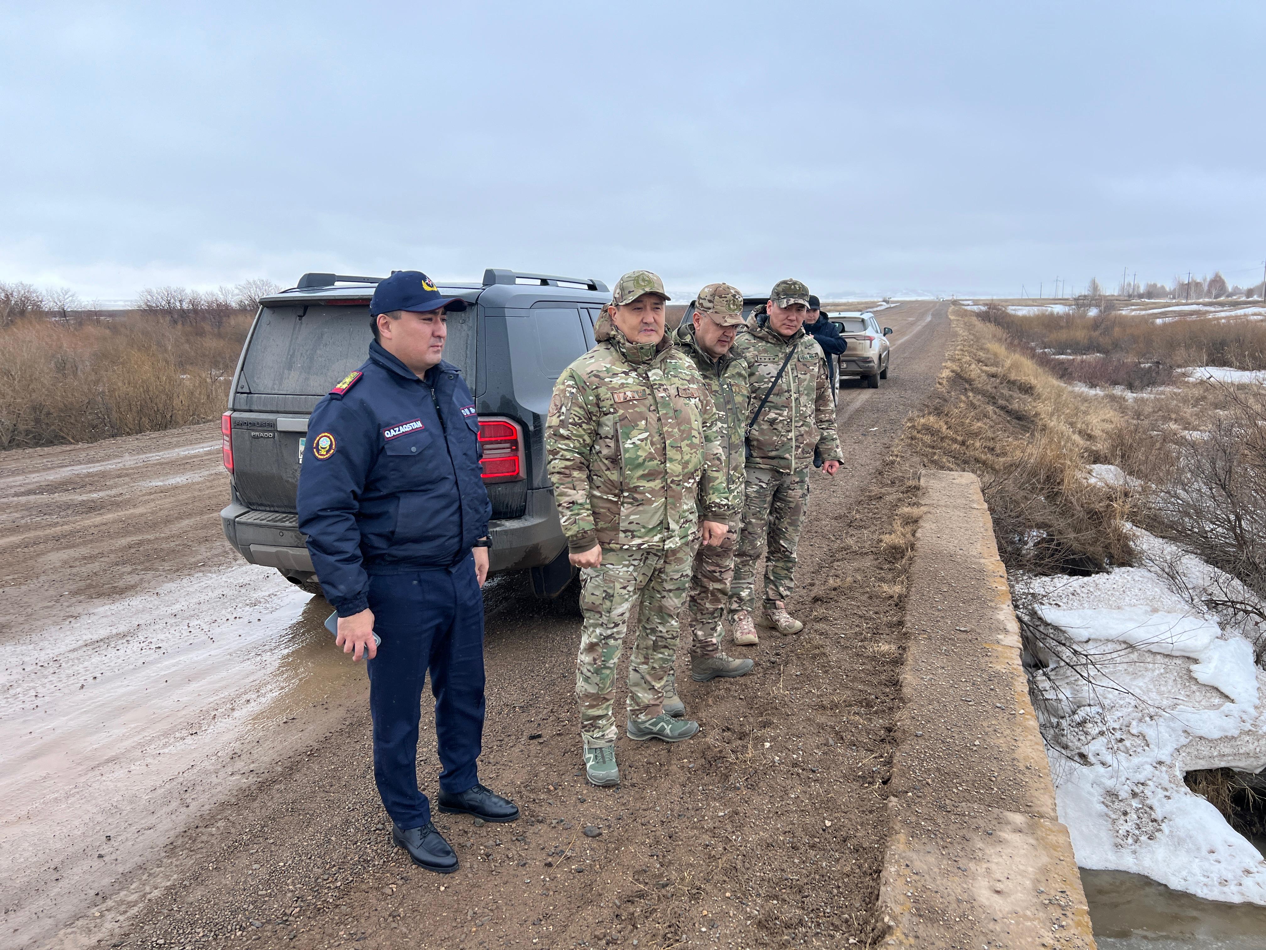 «Астана қаласын Есіл өзенінің тасқын суларынан қорғау» объектілері мен Ақмола облысындағы Астана су қоймасына бару
