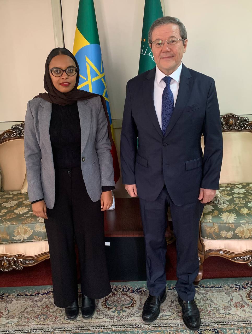 Kazakh Ambassador held a meeting at the Ethiopian Foreign Ministry