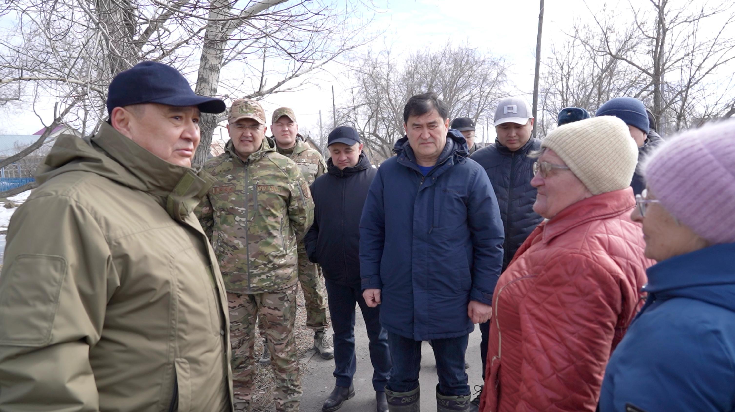 Ақмола облысының әкімі Буланды ауданындағы тасқын қаупіне жедел әрекет етуді тапсырды