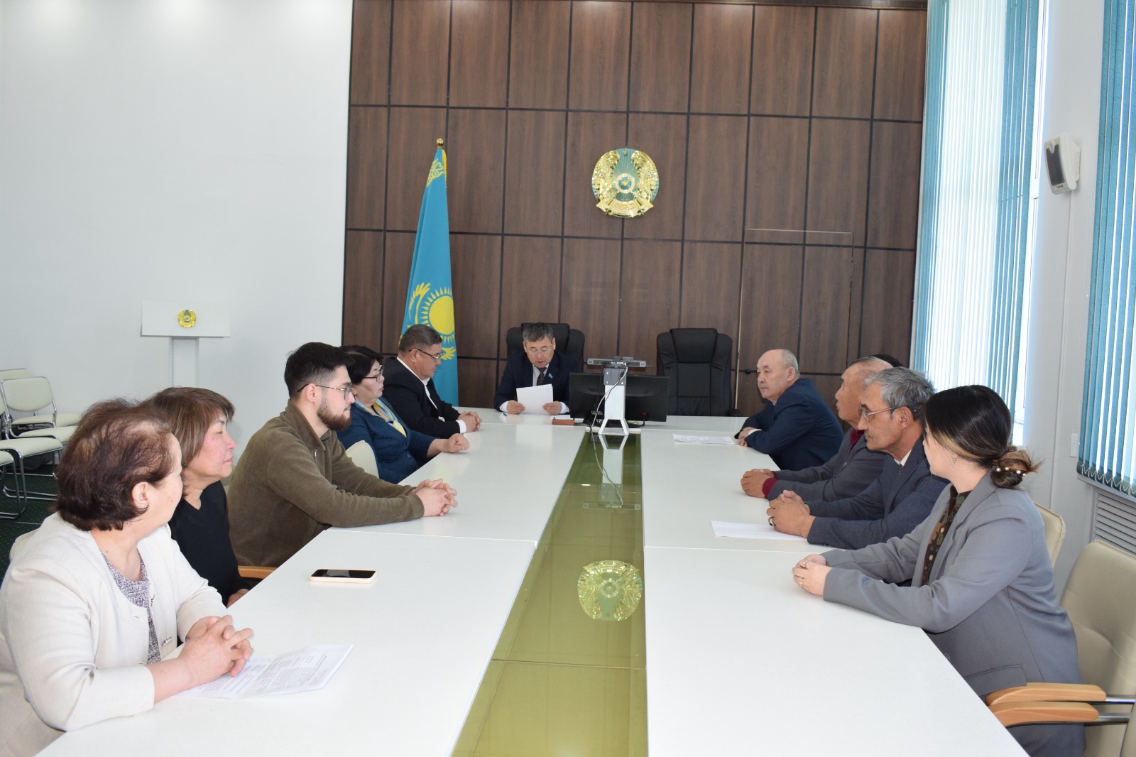 Әйтеке би ауданы Қоғамдық кеңесінің бірінші отырысы