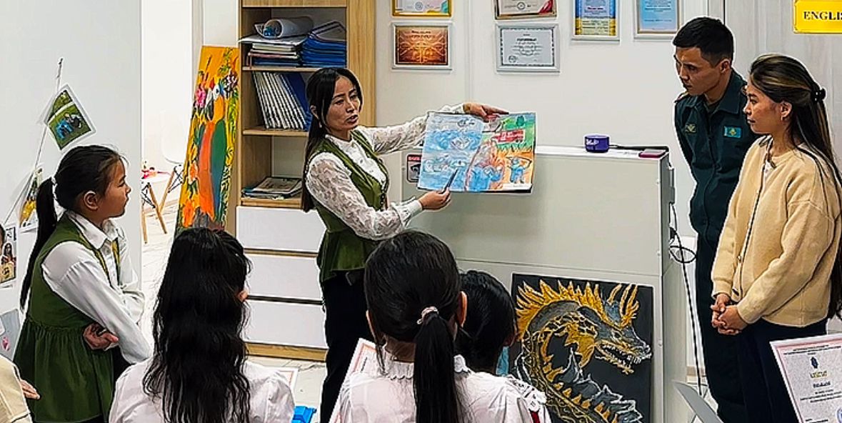 Атырау облысында сурет сайысы өткізілді