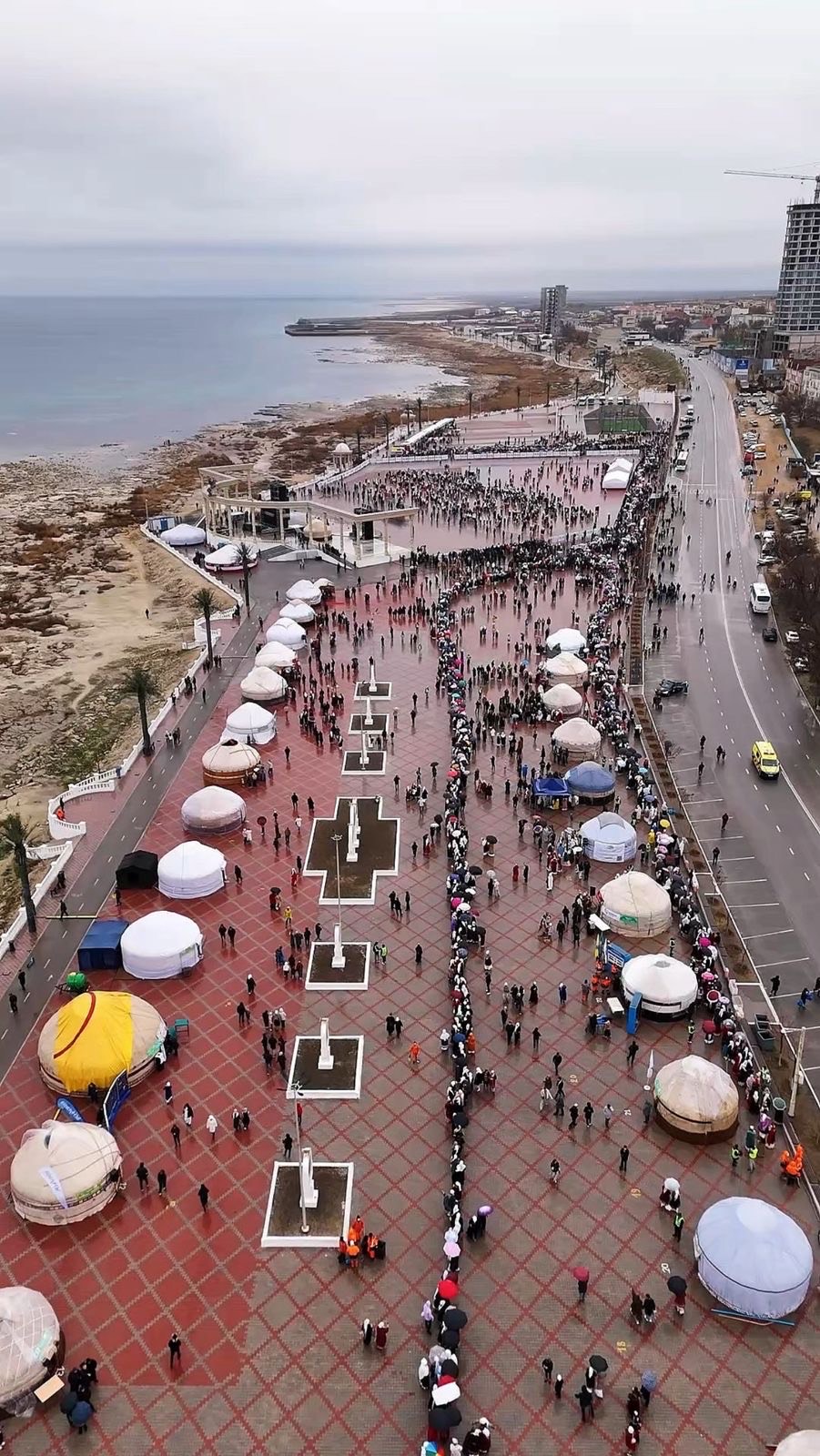 Киіз үйлер қалашығында мерекелік шаралар басталды