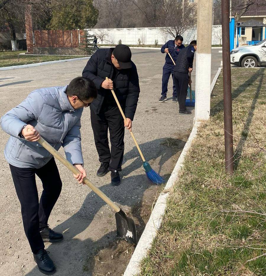 Жамбылдың құтқарушылары жалпыұлттық экологиялық акцияға қатысты