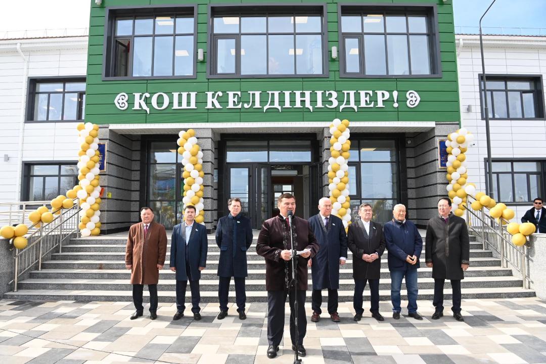 Қазалы ауданының Жанқожа батыр ауылында 300 орындық жайлы мектеп ашылды