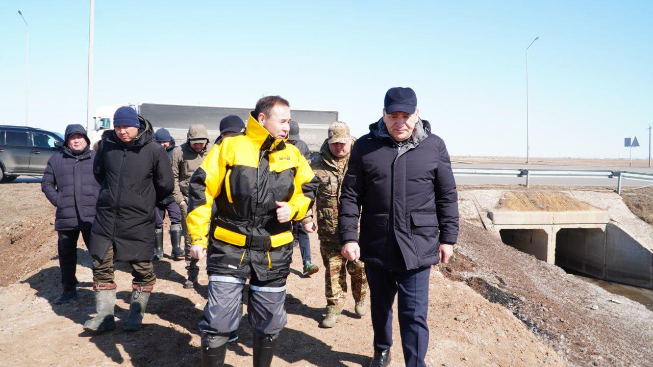 Қазақстан Республикасы Премьер-Министрінің кеңесшісі Ералы Тоғжанов Ақмола облысындағы су тасқыны жағдайымен танысты