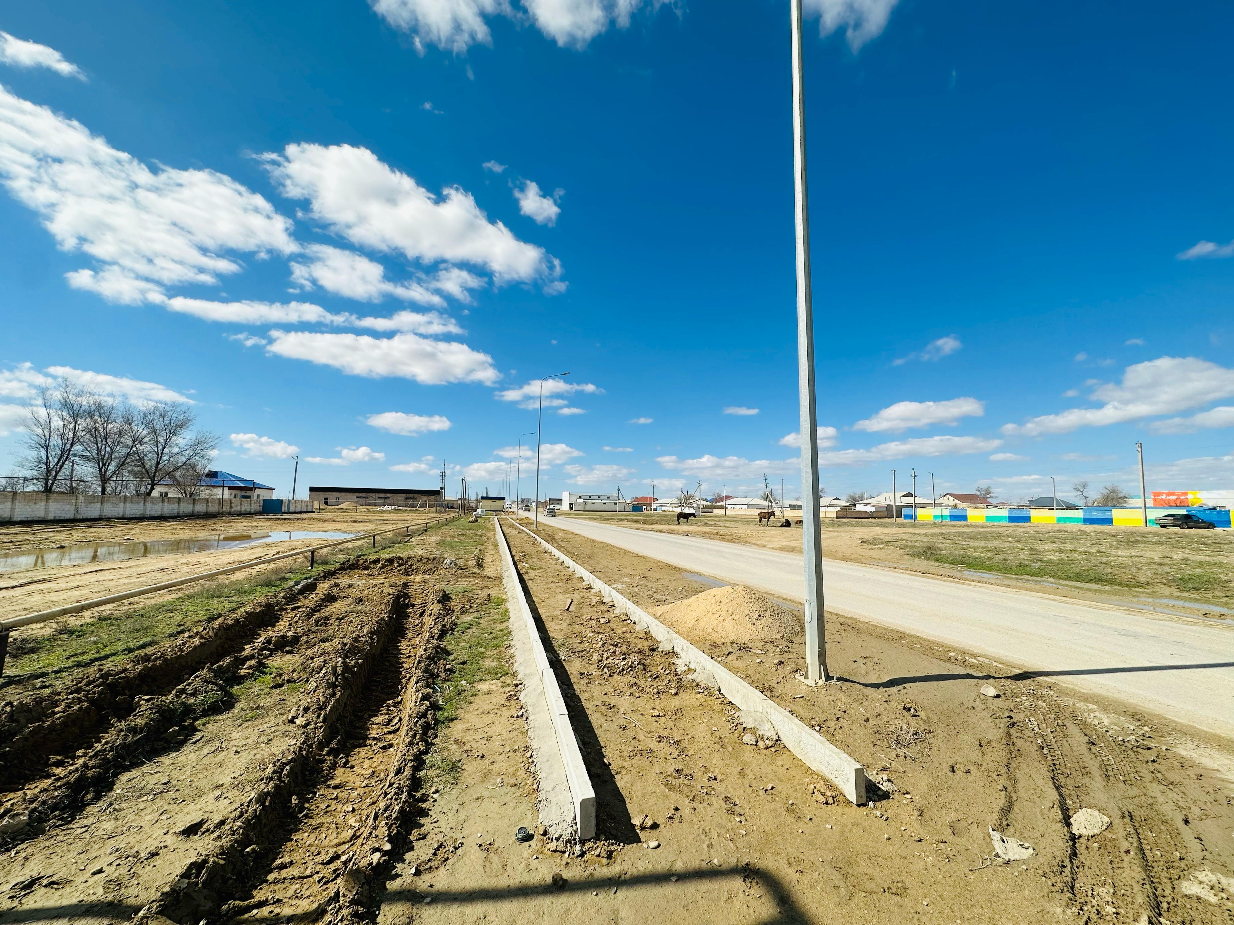 Жаяу жүргінші жолын төсеу