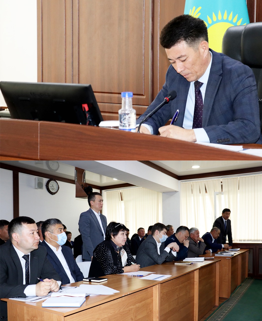 АУДАН ӘКІМДІГІНДЕ АППАРАТТЫҚ КЕҢЕС ӨТТІ