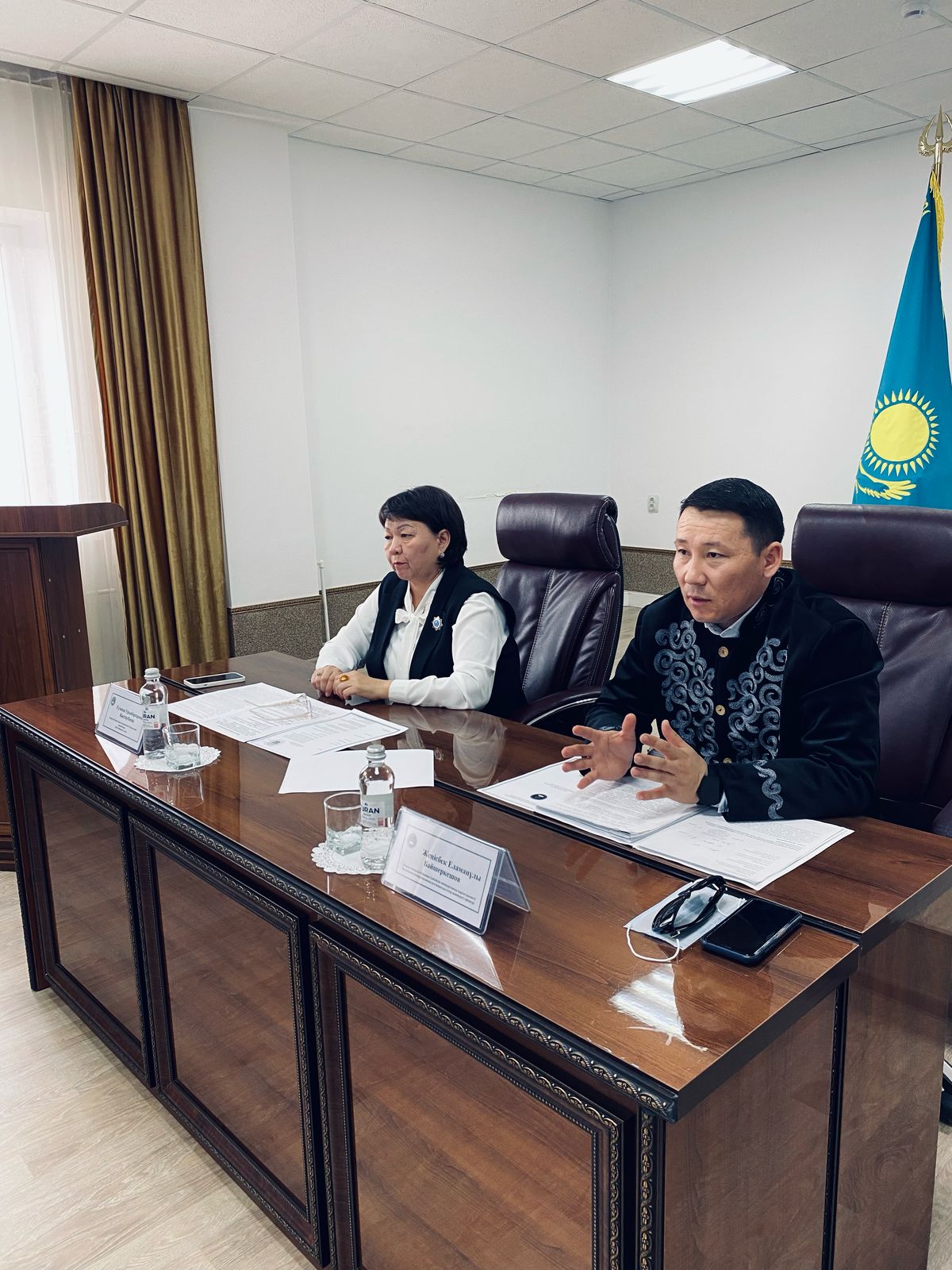 «Заң мен тәртіп»: Әділет департаментінің қызметкерлерімен жемқорлыққа қарсы іс-қимыл және заңнаманы сақтау тақырыбында кездесу өткізілді