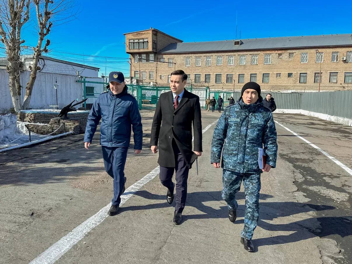 Омбудсмен Атбасар қаласындағы №1 түзету мекемесіне барды