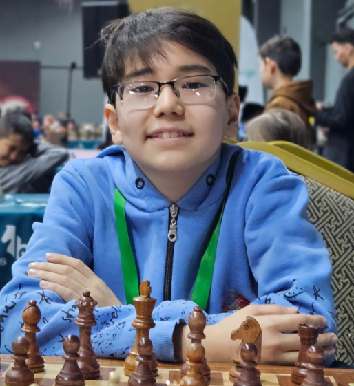 Юный шахматист из области Абай Азамат Алмазұлы блестяще выступил на Детском Кубке РК