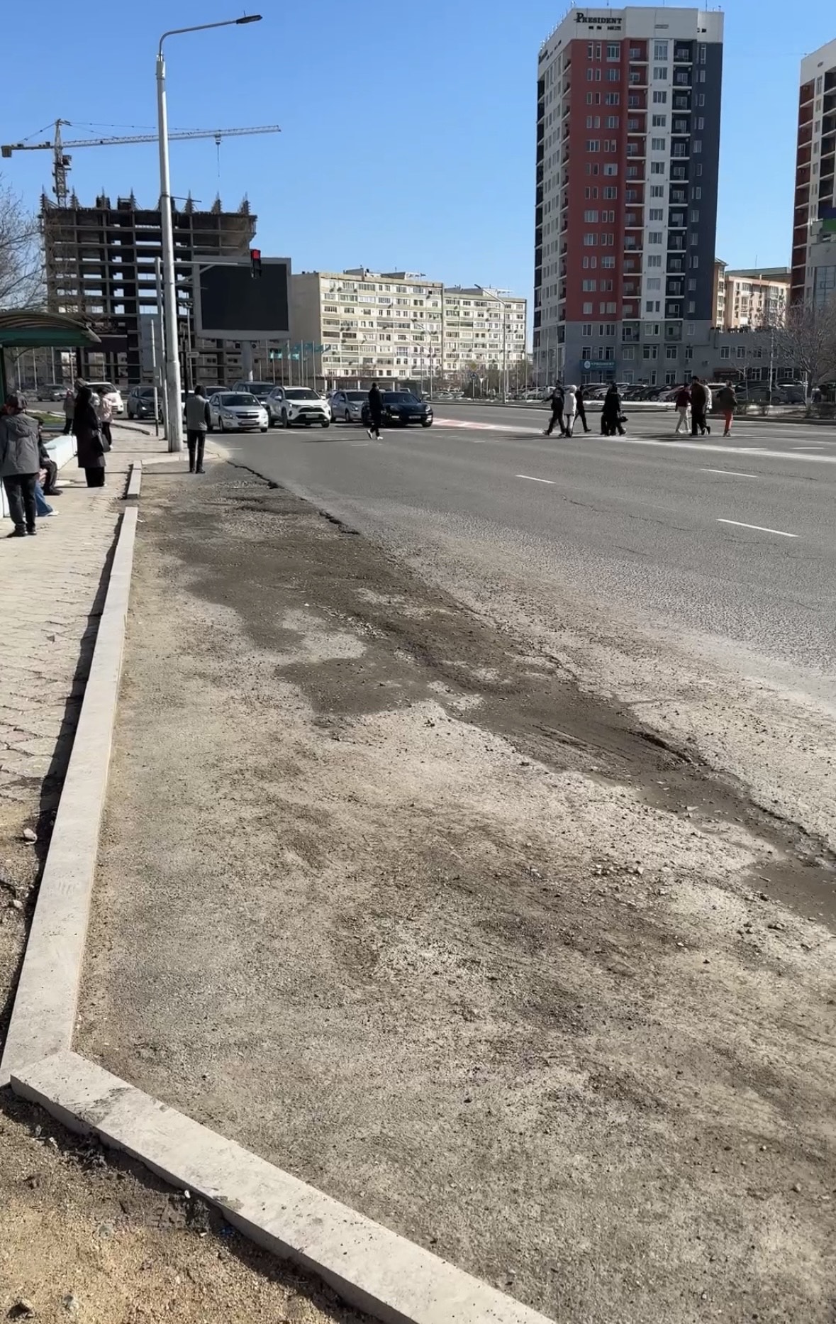 Аялдама аумағындағы жолдар қайта қалпына келтіріледі