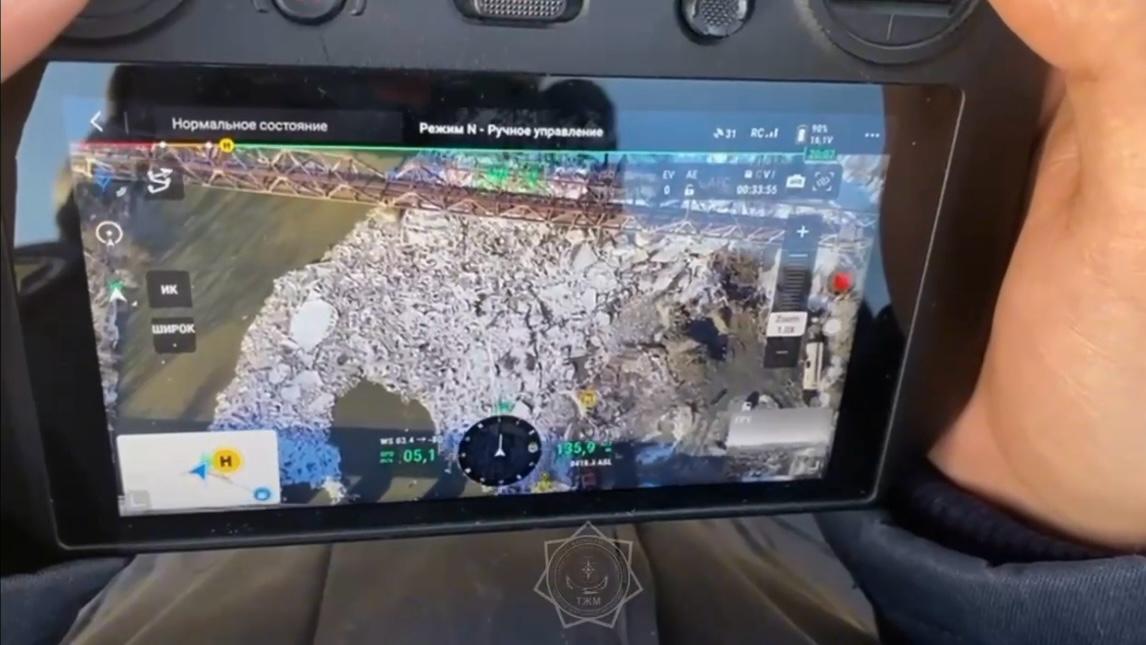ШҚО ТЖ департаменті дрондардың көмегімен өзендерде сең жүруініне тексеру жүргізеді