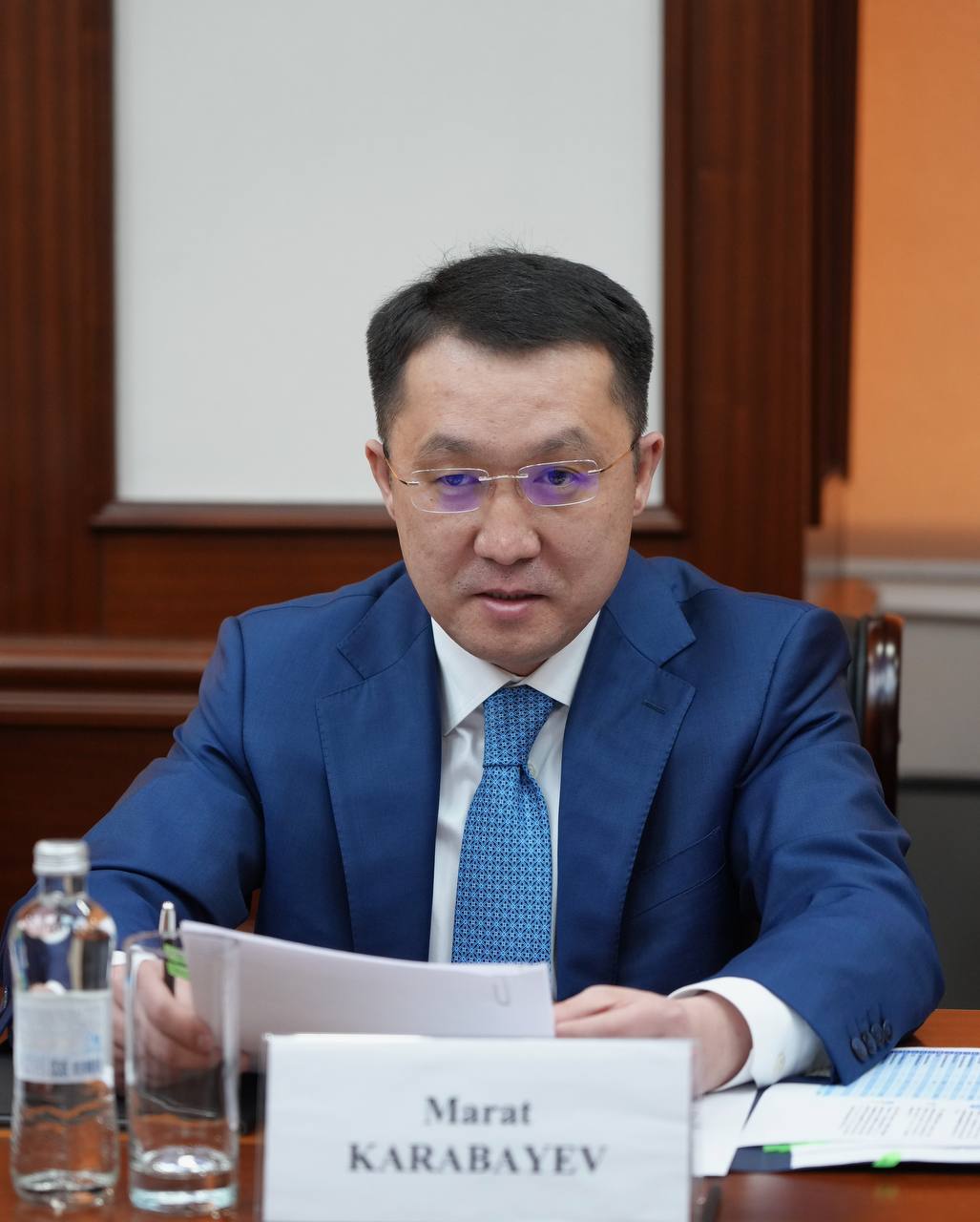 Көлік министрі Марат Қарабаев «Çalık Holding» түрік компаниясының басқарма Төрағасы Ахмет Чалықпен кездесті