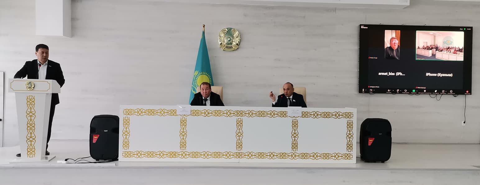 Аудандық мәслихаттың кезекті 21 сессиясы