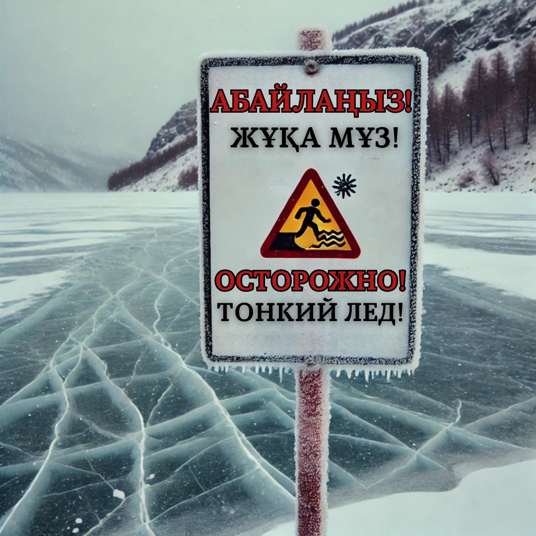 Көктемгі мұз: қауіп және қауіпсіздік ережелері