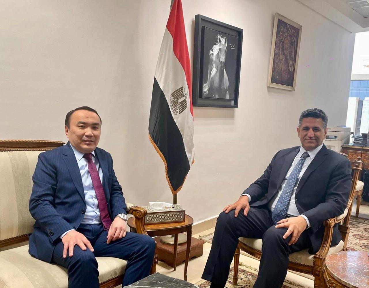 The Egyptian Foreign Ministry is committed to close cooperation with Kazakhstan