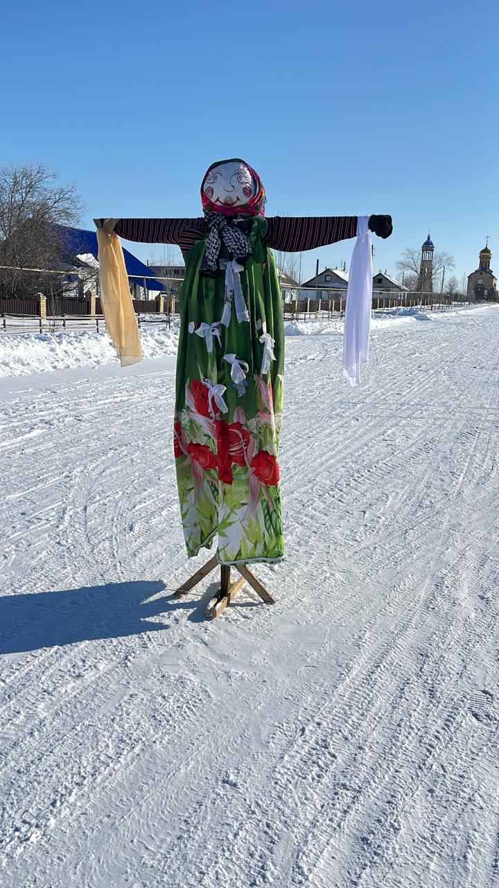 2025 жылғы 2 наурызда Фрунзенское ауылының орталық алаңында "Ай, Иә Масленица" халықтық мерекелері өтті