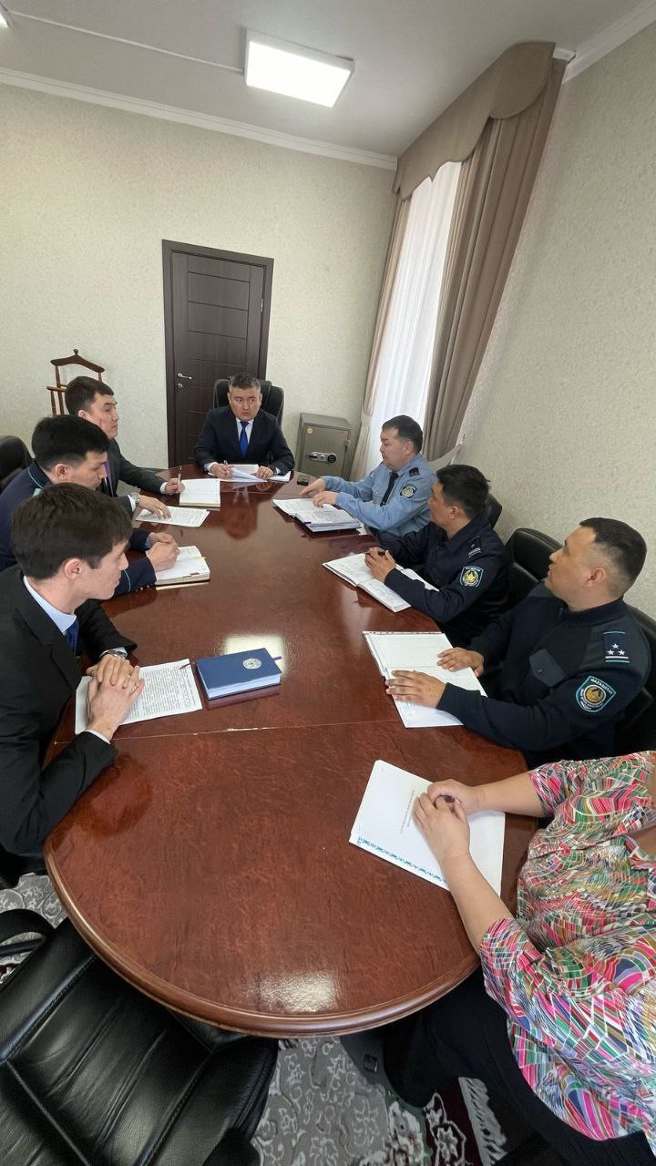 Целиноград ауданының прокуратурасында кезекті ведомствоаралық кеңес өткізілді