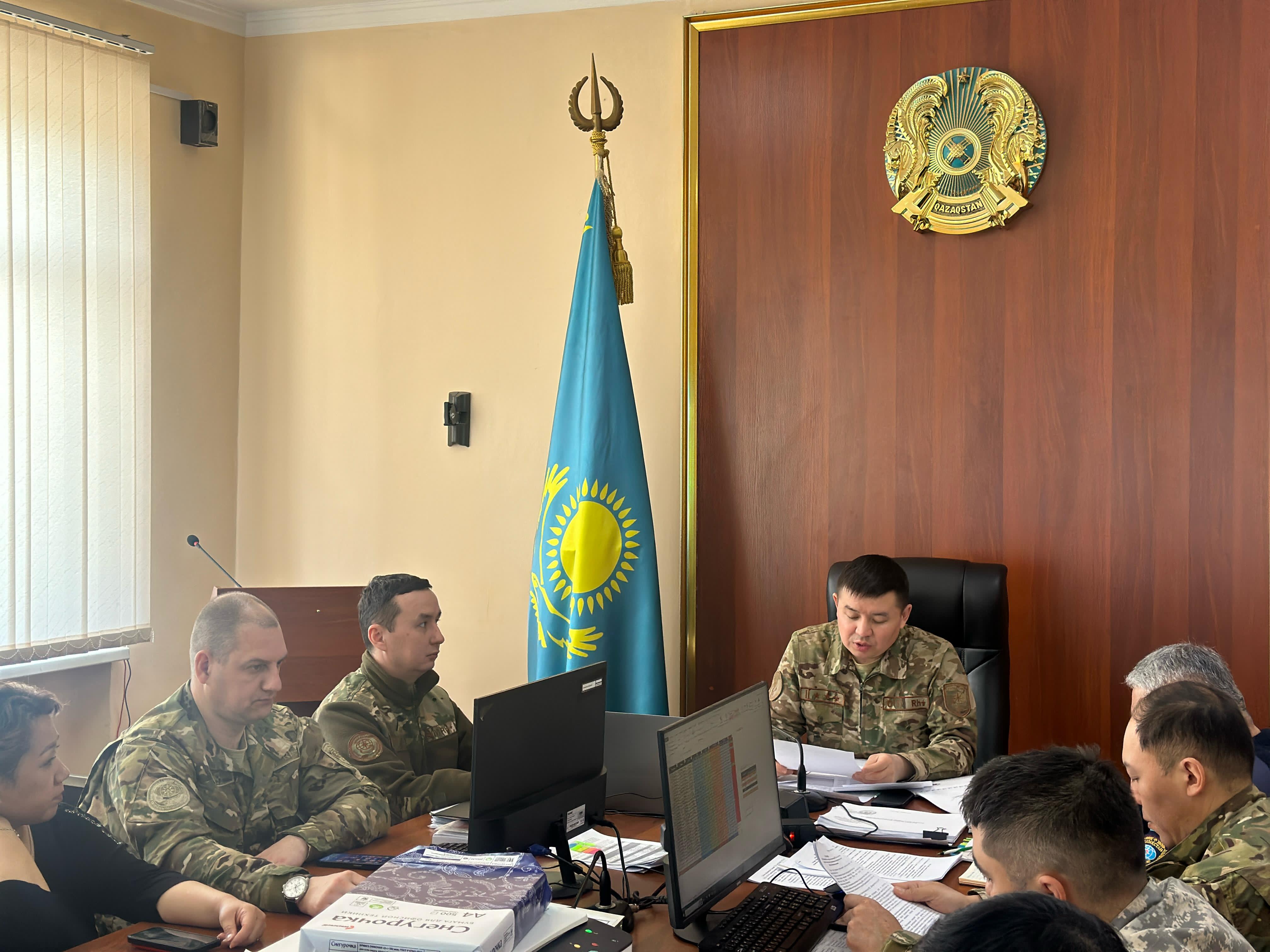 Қарағанды облысы ТЖД базасында жедел штаб құрылды