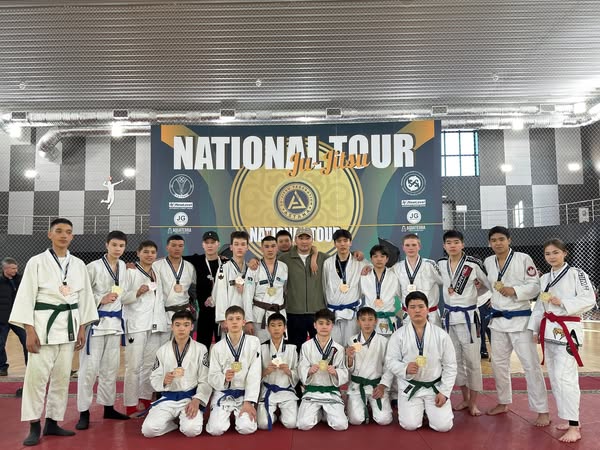 KAZAKHSTAN JU-JITSU NATIONAL TOUR-2025 республикалық турнирінде Целиноград спортшылары 22 медаль жеңіп алды