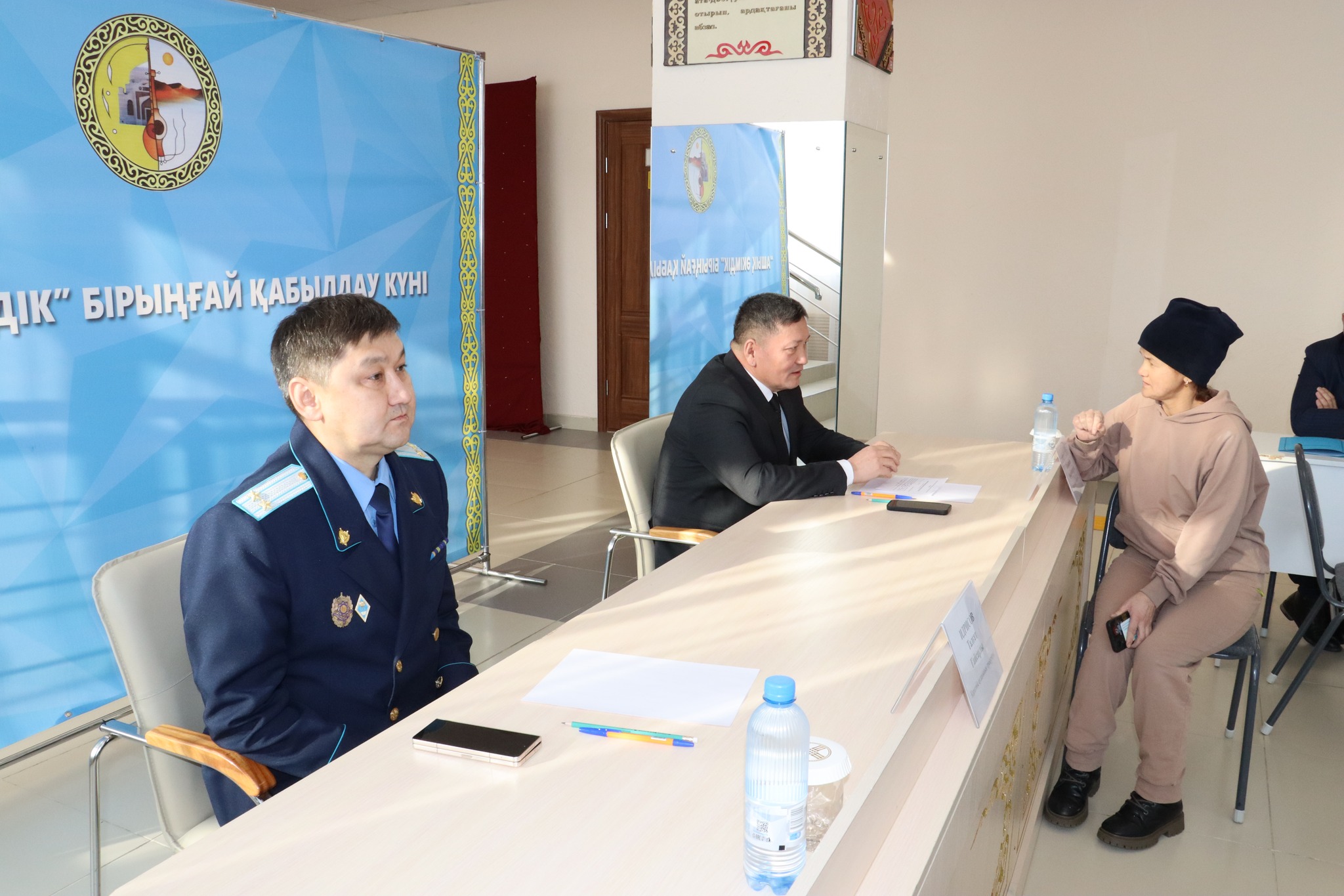 «Ашық әкімдікте» тұрғындарды қабылдады