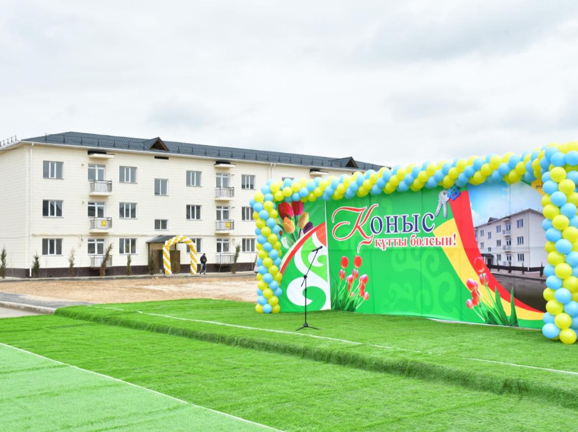 ⚜️ОРДАБАСЫ АУДАНЫНДА КЕЗЕГІН КҮТКЕН 84 ТҰРҒЫНҒА ПӘТЕР БЕРІЛДІ