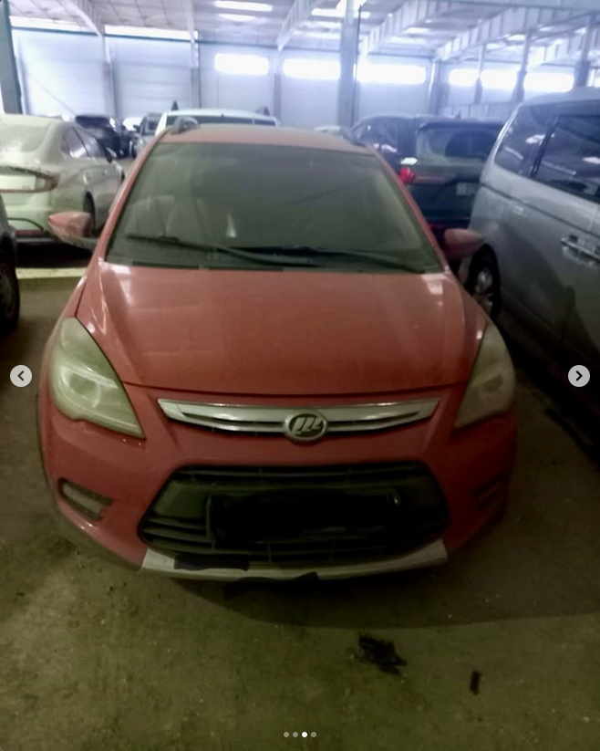 «LIFAN X 50» маркалы автокөлігі тәркіленді