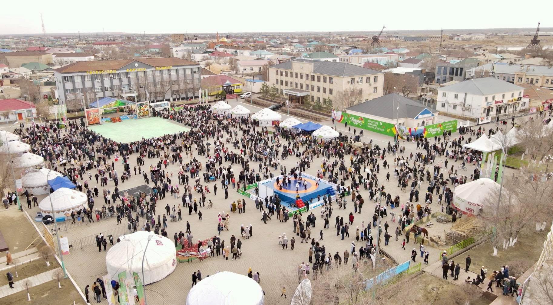 Аралдықтар Ұлыстың Ұлы күнінде ұлттық салт-дәстүрлерді ұлықтады