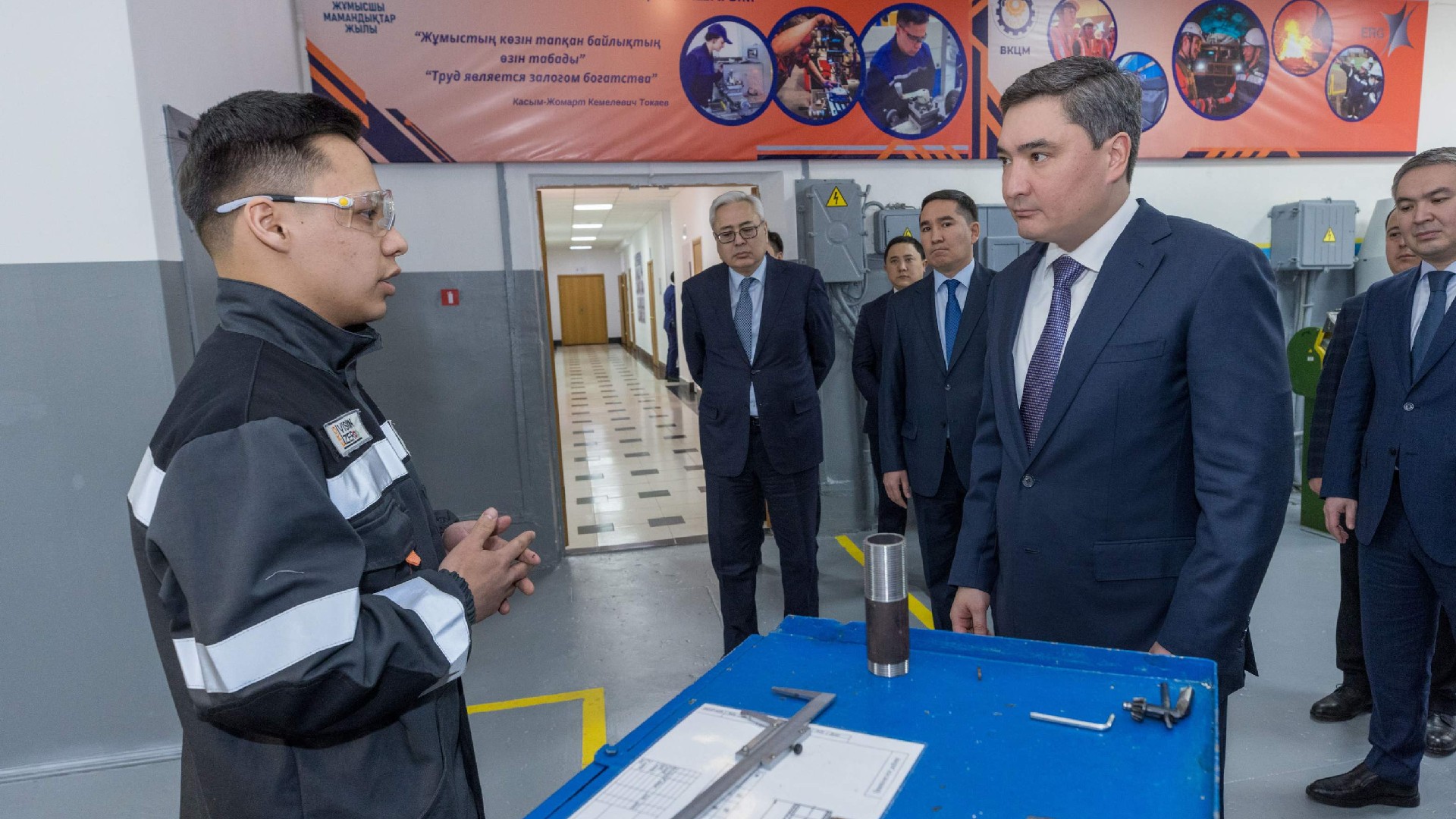 Премьер-министр Павлодар облысының ТжКБ дамыту және жұмысшы мамандықтарын қолдау тәжірибесін кеңейтуді тапсырды