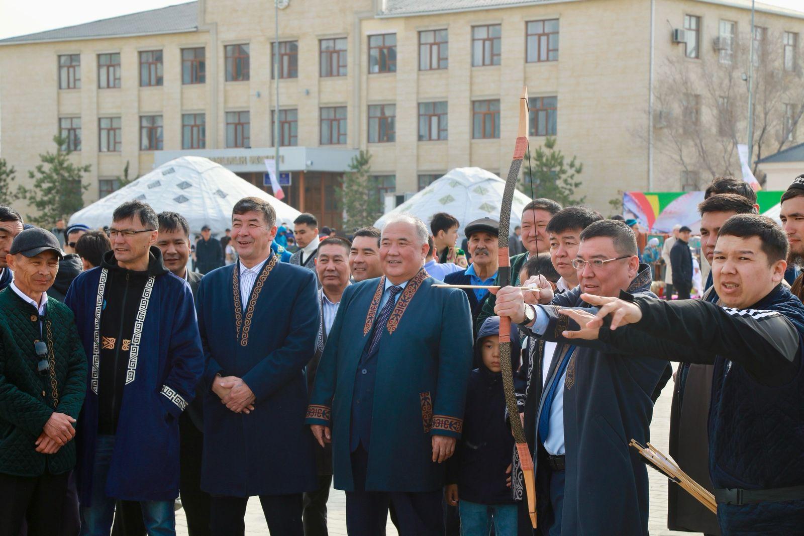 Аралда ұлы даланың ұлттық ойындары дәріптелді