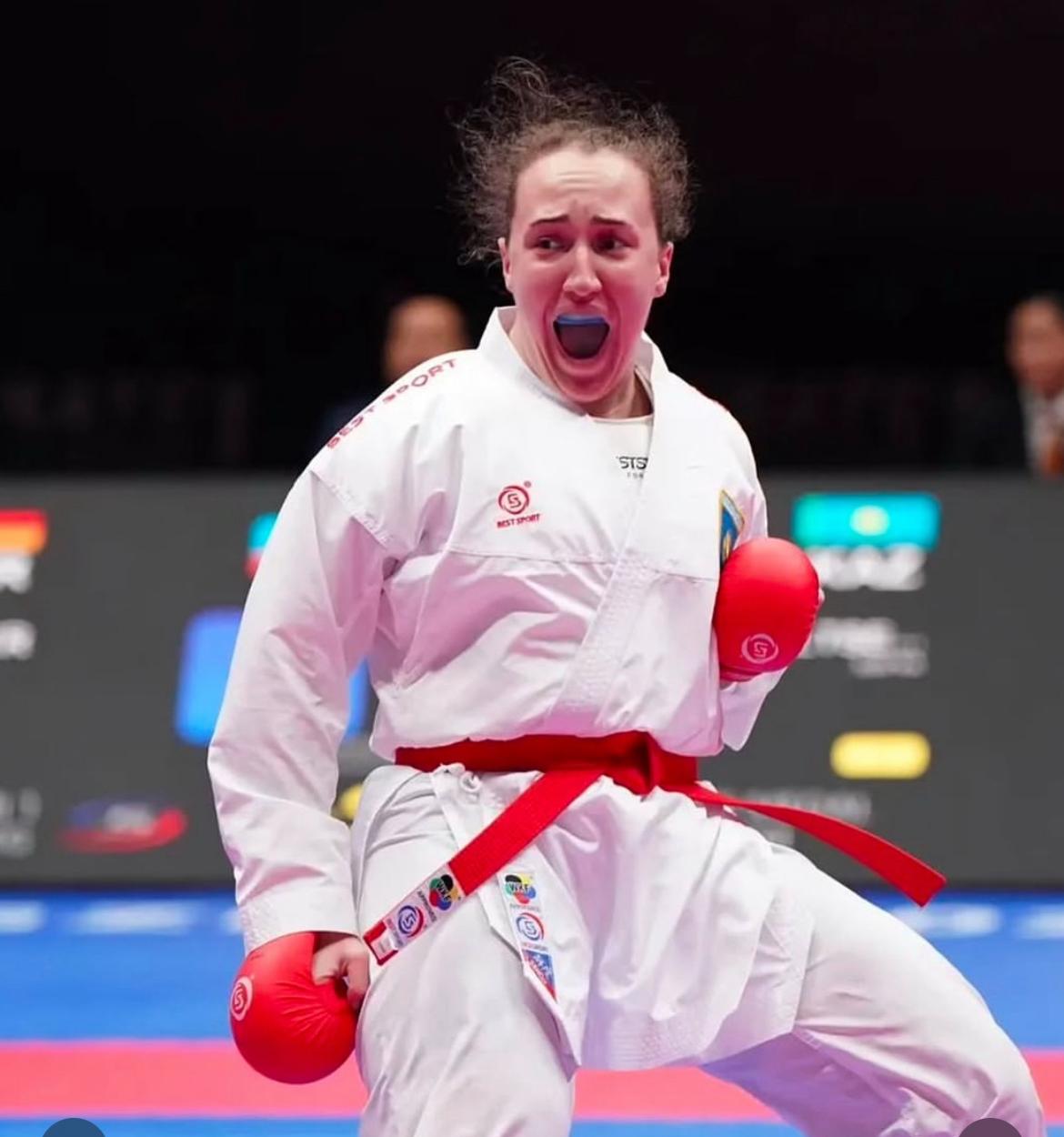 Берульцева завоевала бронзу на турнире Karate 1-Premier League в Китае