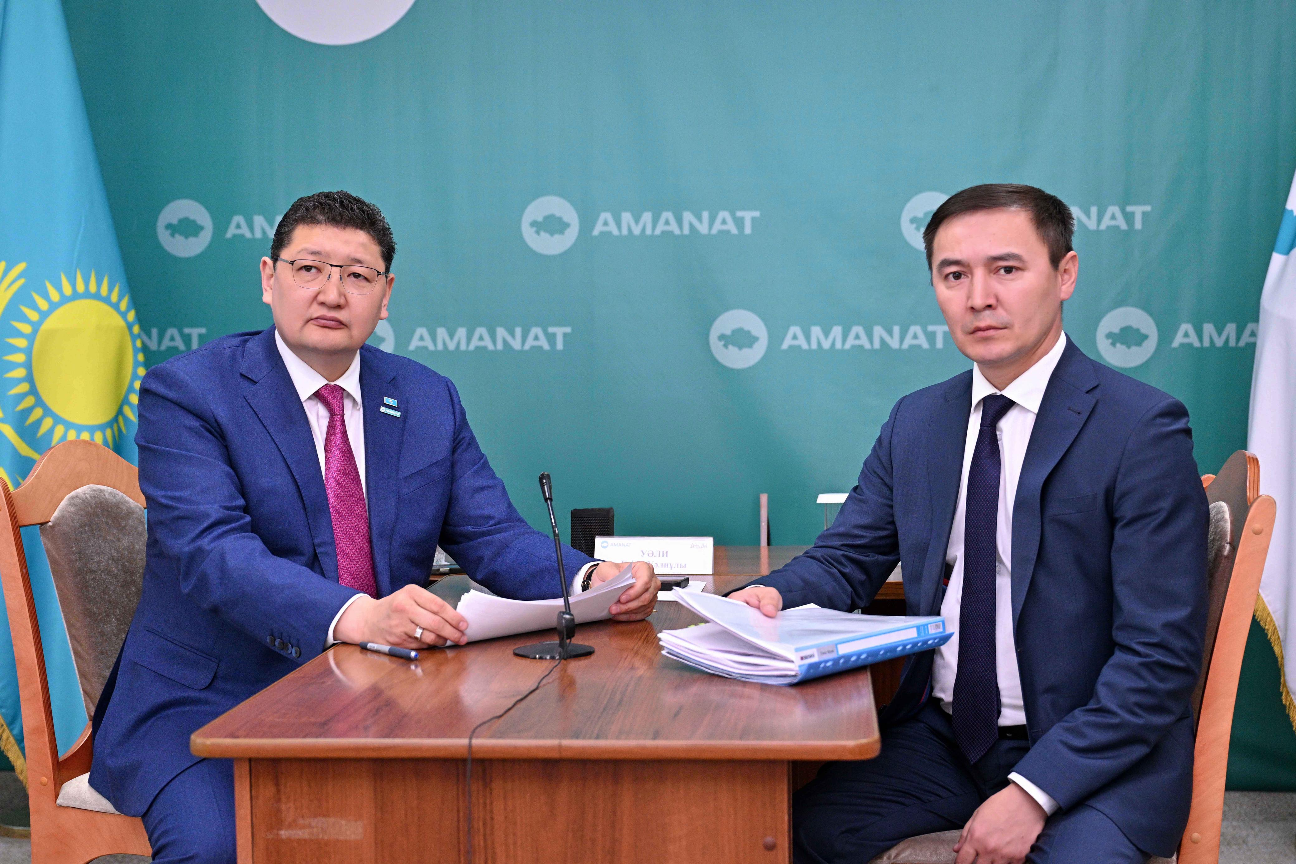 Облыс әкімі азаматтарды жеке сұрақтары бойынша қабылдады