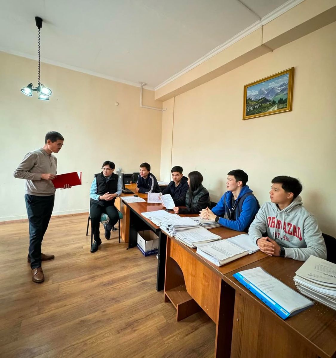 СТУДЕНТТЕР ІС-ТӘЖІРИБЕДЕН ӨТУДЕ