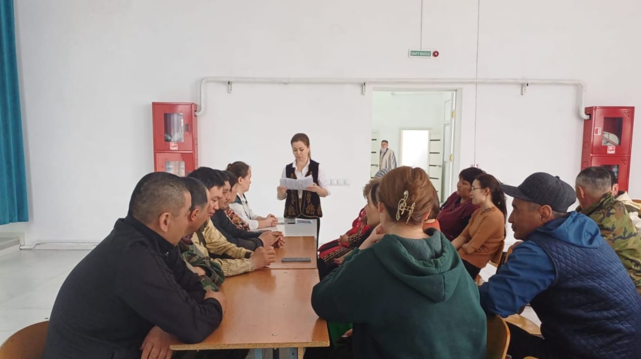 Түсіндірме жұмыстары жүргізілді